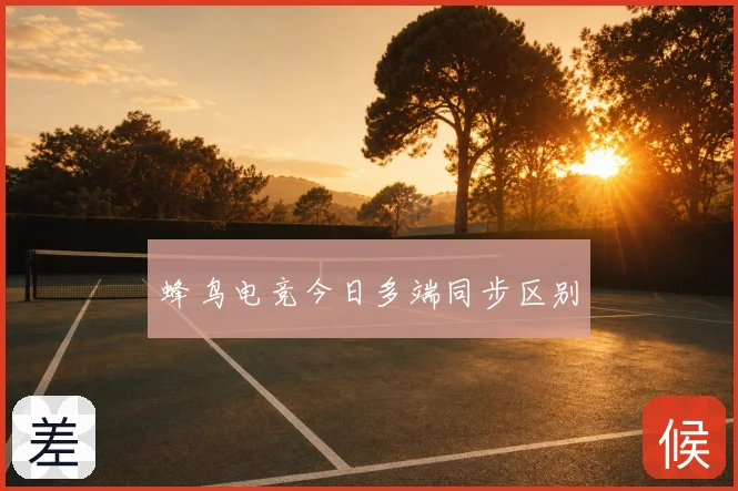 蜂鸟电竞今日多端同步区别
